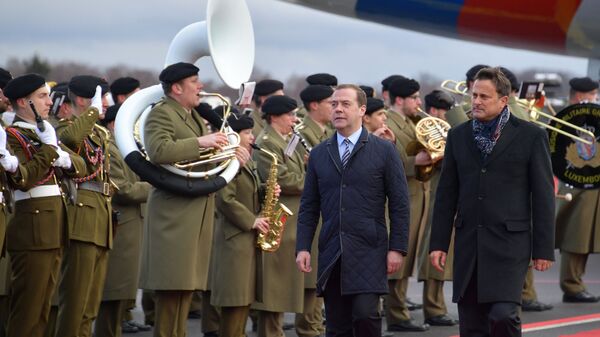 Официальный визит премьер-министра РФ Дмитрия Медведева в Великое Герцогство Люксембург Официальный визит премьер-министра РФ Дмитрия Медведева в Великое Герцогство Люксембург