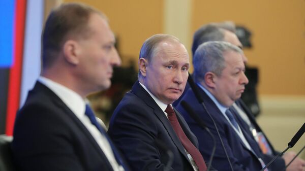 Президент РФ В. Путин принял участие в работе съезда РСПП Президент РФ В. Путин принял участие в работе съезда РСПП
