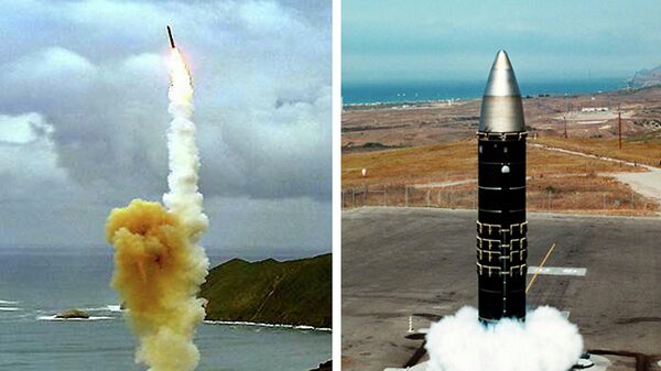 Американские межконтинентальный баллистические ракеты LGM-30G Minuteman и LG-118A Peacekeeper Американские межконтинентальный баллистические ракеты LGM-30G Minuteman и LG-118A Peacekeeper