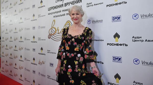 Английская актриса Хелен Миррен Английская актриса Хелен Миррен