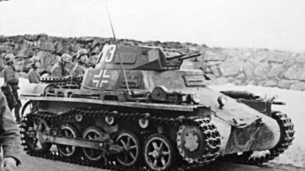 Немецкий танк PzKpfw I