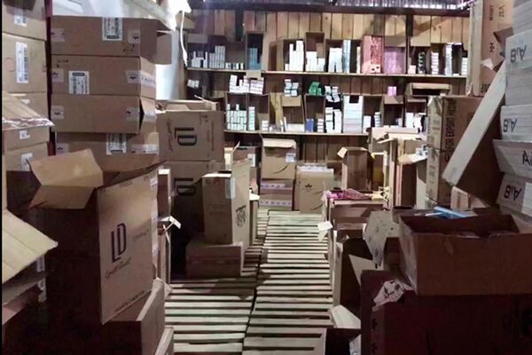Изъятие крупной партии немаркированной табачной продукции в Саратовской области. 25 марта 2019 Изъятие крупной партии немаркированной табачной продукции в Саратовской области. 25 марта 2019