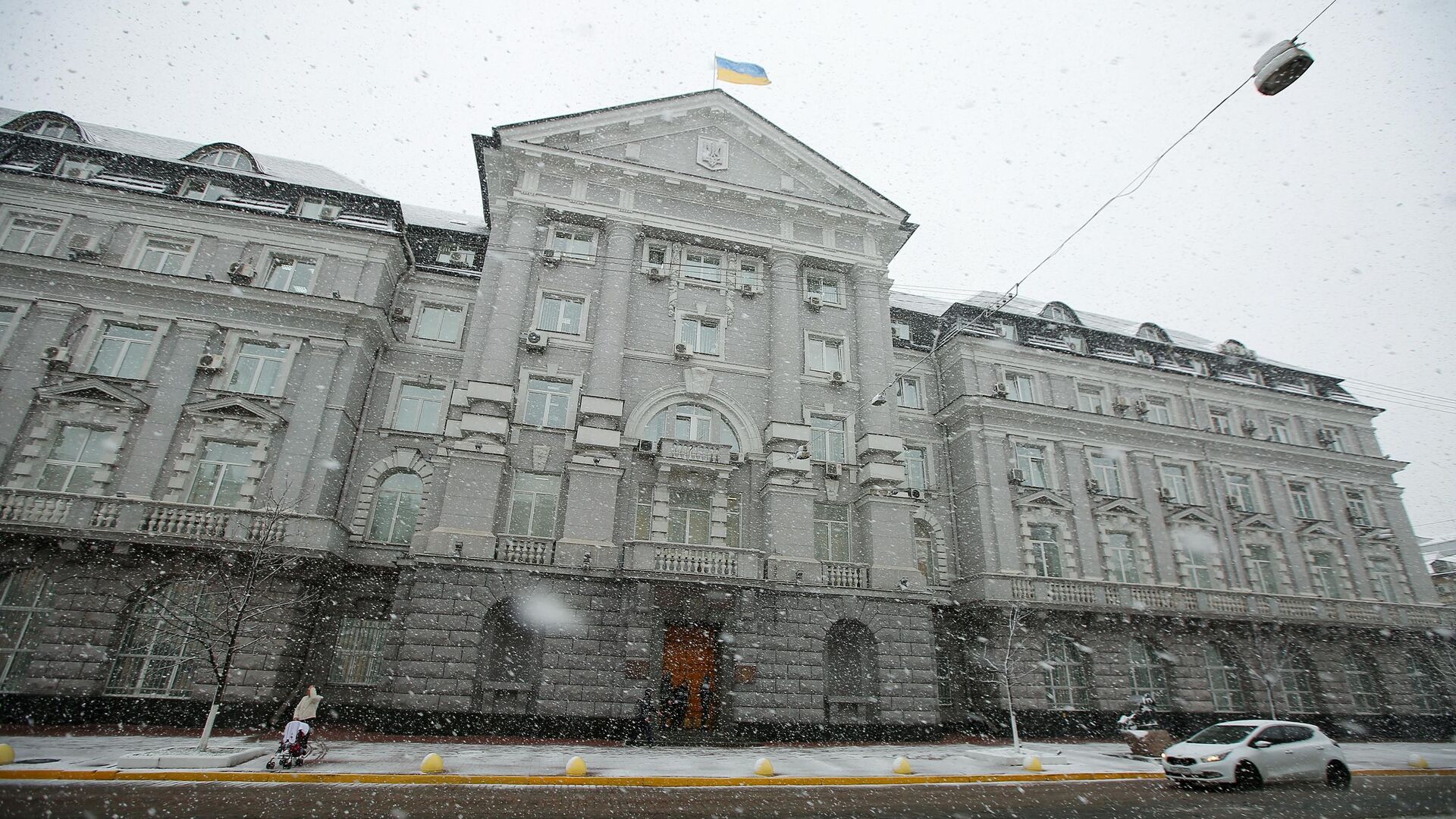 Здание Службы безопасности Украины (СБУ) в Киеве Здание Службы безопасности Украины (СБУ) в Киеве - РИА Новости, 1920, 25.02.2021