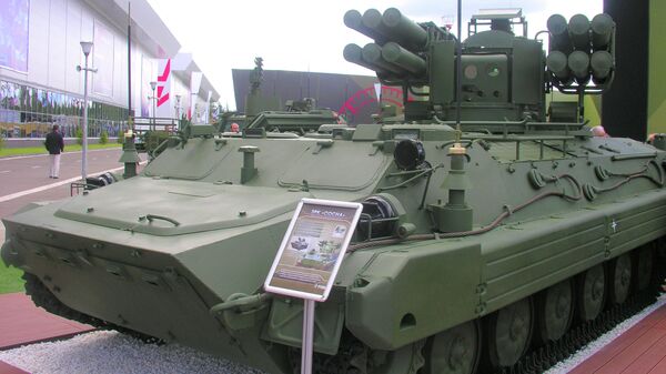 ЗРК Сосна на Международном военно-техническом форуме Армия-2018 ЗРК Сосна на Международном военно-техническом форуме Армия-2018