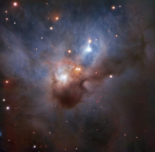 Туманность NGC 1788, также известная как Летучая мышь в созвездии Ориона Туманность NGC 1788, также известная как Летучая мышь в созвездии Ориона