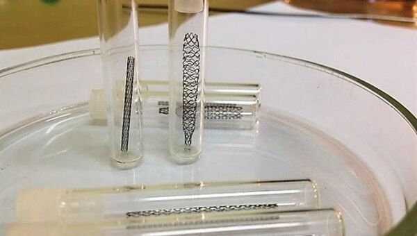 Специальные каркасы, увеличивающие просвет пораженного сосуда Специальные каркасы, увеличивающие просвет пораженного сосуда