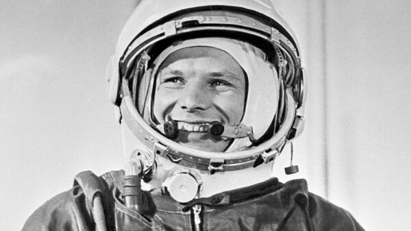 Первый человек полетевший в космос, летчик-космонавт СССР,  Герой Советского Союза Юрий Алексеевич Гагарин