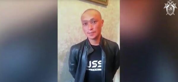 Сбежавший из изолятора временного содержания в Туве арестант после задержания Сбежавший из изолятора временного содержания в Туве арестант после задержания