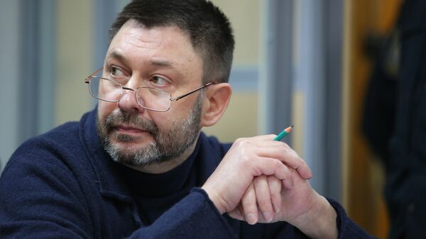 РИА Новости / Руководитель портала "РИА Новости Украина" Кирилл Вышинский в Подольском районном суде Киева. Архивное фото РИА Новости / Руководитель портала "РИА Новости Украина" Кирилл Вышинский в Подольском районном суде Киева. Архивное фото