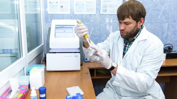 Владимир Оберемок проводит исследования по созданию oligoRIBO-11-инсектицида Владимир Оберемок проводит исследования по созданию oligoRIBO-11-инсектицида