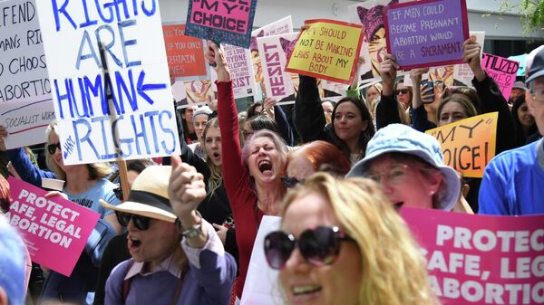 Марш против ограничения прав на аборты в США. Архивное фото