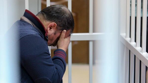 Избрание меры пресечения в Красногорском городском суде Московской области Сергею Ходжаяну подозреваемого в убийстве ветерана боевых действий Никиты Белянкина. 5 июня 2019