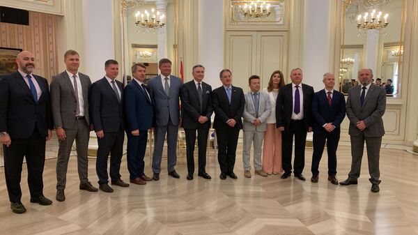 Подписание соглашения о сотрудничестве между Коломной и Асторгой в Мадриде, Испания. 11 июня 2019
Подписание соглашения о сотрудничестве между Коломной и Асторгой в Мадриде, Испания. 11 июня 2019