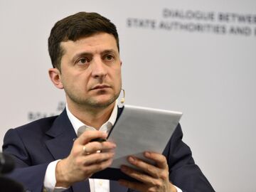 Президент Украины Владимир Зеленский. Архивное фото