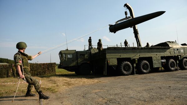 Развёртывание оперативно-тактического ракетного комплекса Искандер-М Развёртывание оперативно-тактического ракетного комплекса Искандер-М