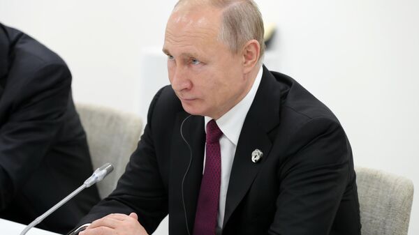 Президент РФ Владимир Путин на саммите Группы двадцати