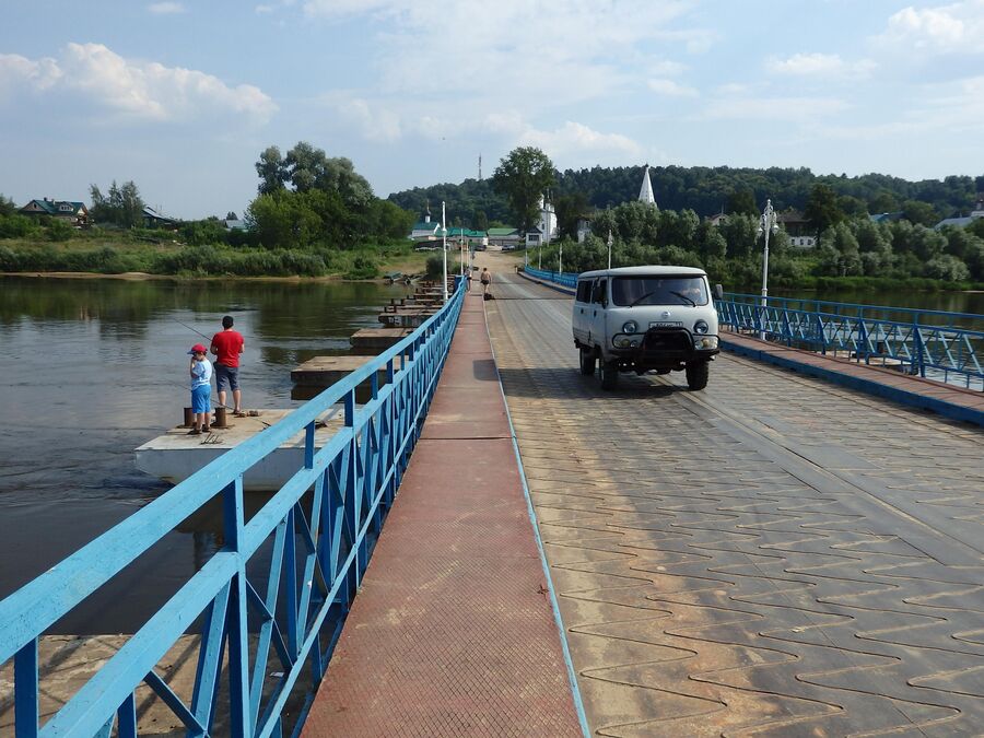 Мост через реку Клязьма, Гороховец Мост через реку Клязьма, Гороховец