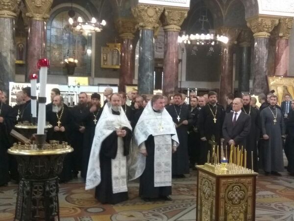 Панихида по погибшим подводникам в Кронштадте. 4 июля 2019 Панихида по погибшим подводникам в Кронштадте. 4 июля 2019
