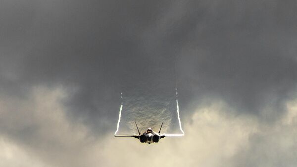 Истребитель ВВС США F-35A Lightning II Истребитель ВВС США F-35A Lightning II