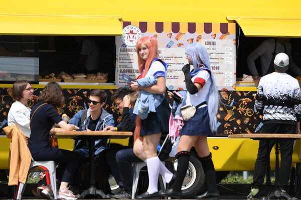 Посетители на фестивале науки и технологий Geek Picnic 2019 Жить вечно/Immortality Посетители на фестивале науки и технологий Geek Picnic 2019 Жить вечно/Immortality