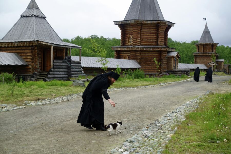 Кот Матрос и монах Гурий Кот Матрос и монах Гурий