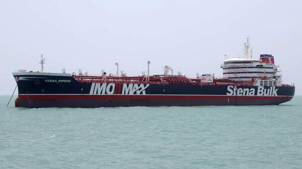 Танкер Stena Impero Танкер Stena Impero