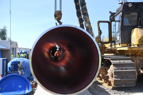 Строительство газопровода Северный поток-2 в Ленинградской области Строительство газопровода Северный поток-2 в Ленинградской области