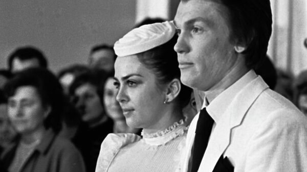 Ирина Дерюгина и Олег Блохин Ирина Дерюгина и Олег Блохин