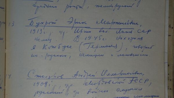 Список имен латвийских карателей, обнародованный УФСБ Список имен латвийских карателей, обнародованный УФСБ