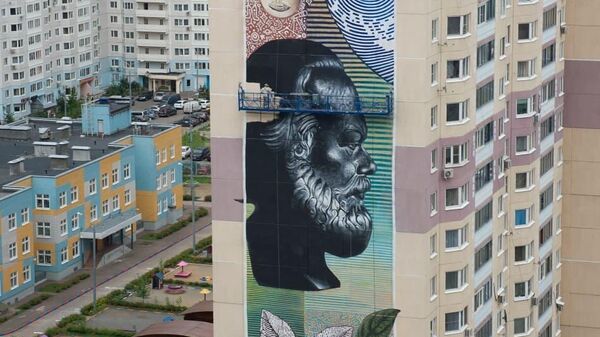 Стрит-арт фестиваль URBAN MORPHOGENESI. Маркс до Стрит-арт фестиваль URBAN MORPHOGENESI. Маркс до