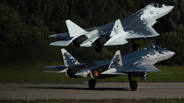 Российские многофункциональные истребители пятого поколения Су-57 Российские многофункциональные истребители пятого поколения Су-57