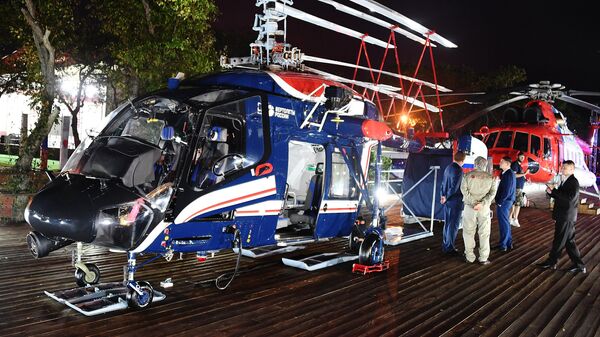 Вертолет Ка-226Т на Восточном экономическом форуме Вертолет Ка-226Т на Восточном экономическом форуме