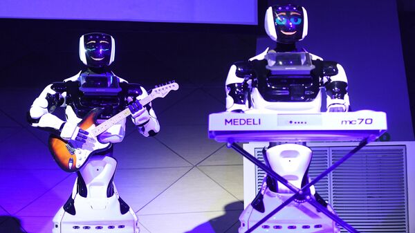 Презентация роботов на форуме Skolkovo Robotics Презентация роботов на форуме Skolkovo Robotics
