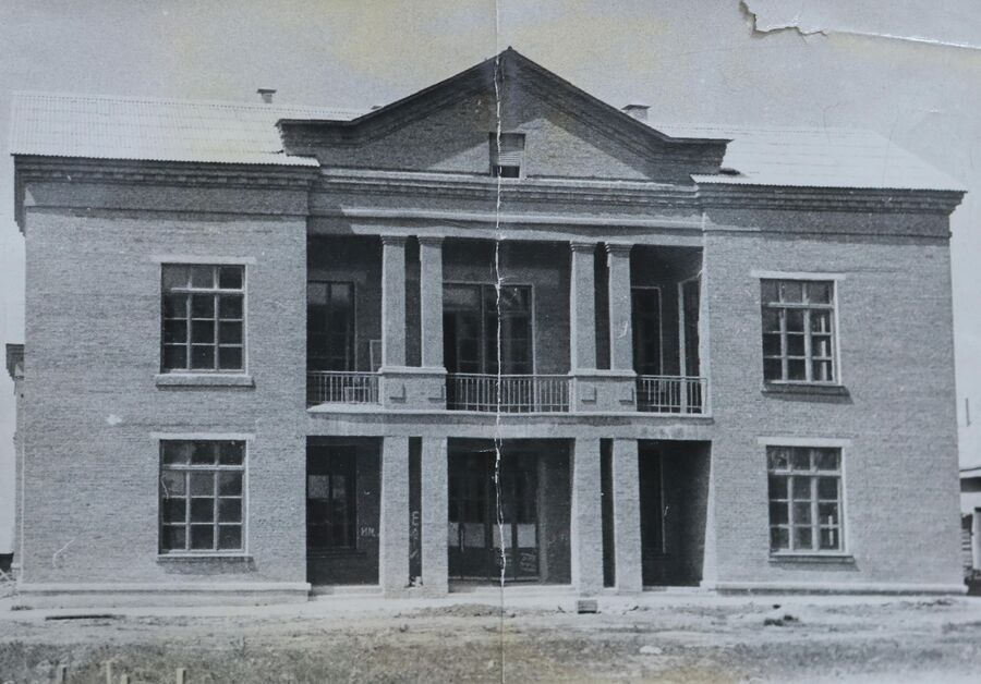 Фотография поселка советских лет Фотография поселка советских лет