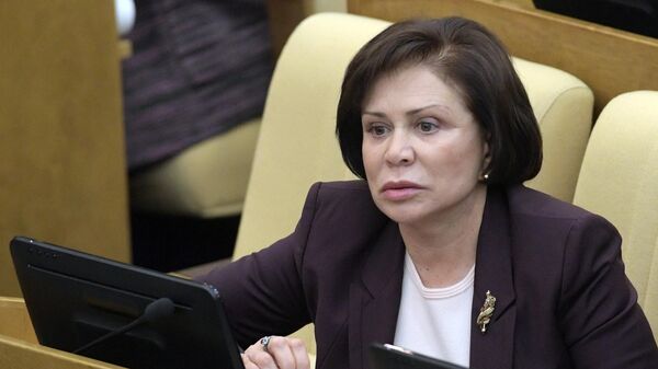 Заместитель председателя комитета Госдумы по международным делам Ирина Роднина