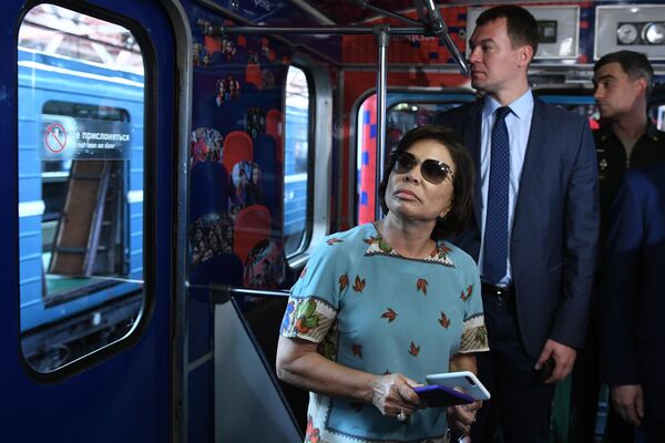 Пуск тематического поезда ЦСКА в московском метро Пуск тематического поезда ЦСКА в московском метро