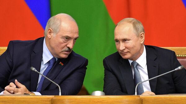 Президент РФ Владимир Путин и президент Белоруссии Александр Лукашенко Президент РФ Владимир Путин и президент Белоруссии Александр Лукашенко