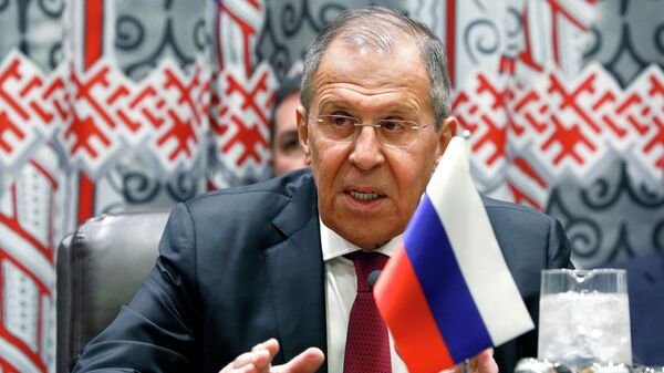 Министр иностранных дел РФ Сергей Лавров в штаб-квартире ООН в Нью-Йорке Министр иностранных дел РФ Сергей Лавров в штаб-квартире ООН в Нью-Йорке