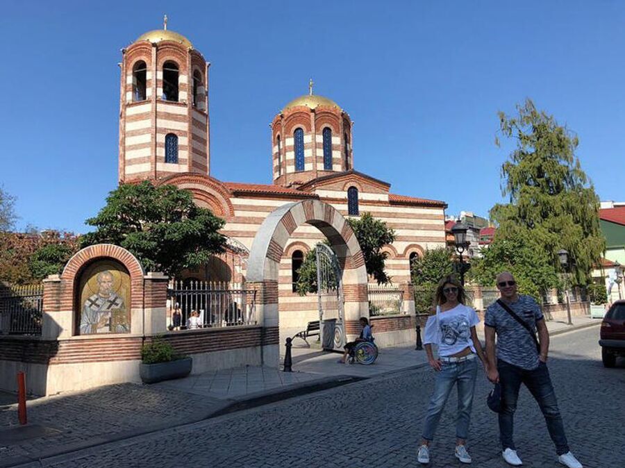 Денис Майданов с женой Натальей в Батуми Денис Майданов с женой Натальей в Батуми