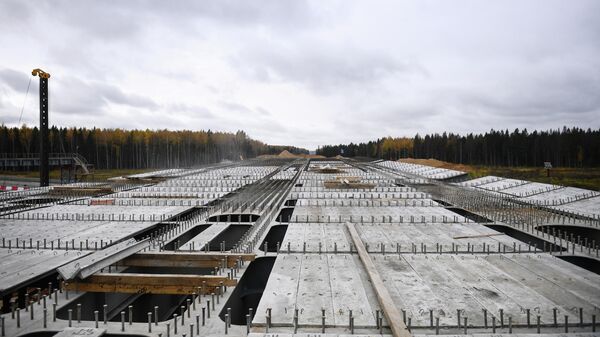 Строительство транспортной развязки на пересечении ЦКАД и автомагистрали М-11 (Москва - Санкт-Петербург)  Строительство транспортной развязки на пересечении ЦКАД и автомагистрали М-11 (Москва - Санкт-Петербург)