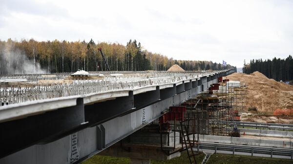 Строительство транспортной развязки на пересечении ЦКАД и автомагистрали М-11 (Москва - Санкт-Петербург)  Строительство транспортной развязки на пересечении ЦКАД и автомагистрали М-11 (Москва - Санкт-Петербург)