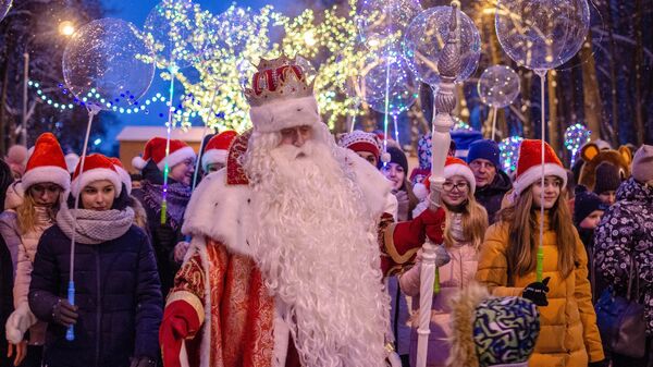 Новогодние украшения в Рязани Новогодние украшения в Рязани