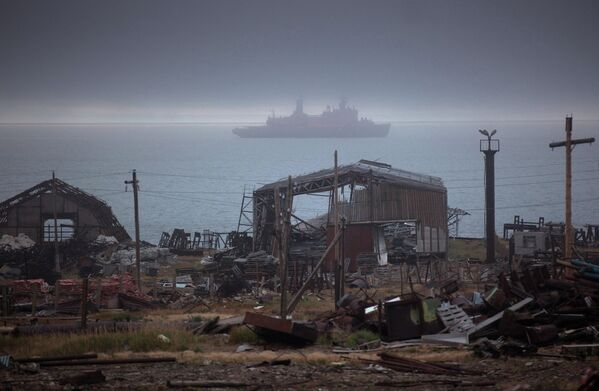 Северный морской путь. Порт Певек Северный морской путь. Порт Певек