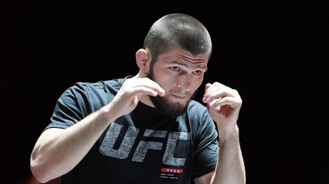 Чемпион UFC в легком весе Хабиб Нурмагомедов Чемпион UFC в легком весе Хабиб Нурмагомедов