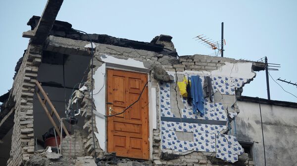 Последствия землетрясения в Албании Последствия землетрясения в Албании