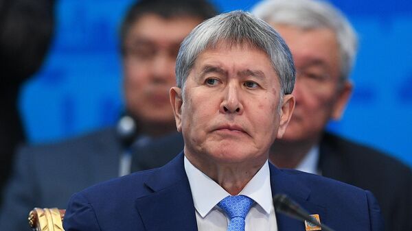Атамбаев назвал протесты в Киргизии 