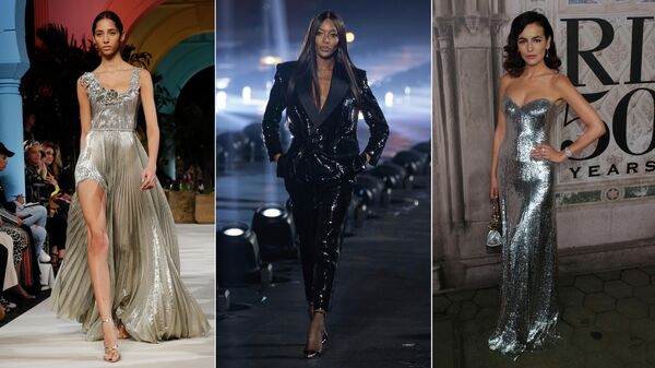 Показ коллекций Oscar de la Renta, Saint Laurent, Камилла Белль на праздновании 50-летия Ralph Lauren Показ коллекций Oscar de la Renta, Saint Laurent, Камилла Белль на праздновании 50-летия Ralph Lauren
