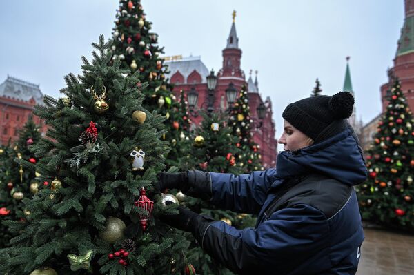 Новогодние украшения Москвы Новогодние украшения Москвы
