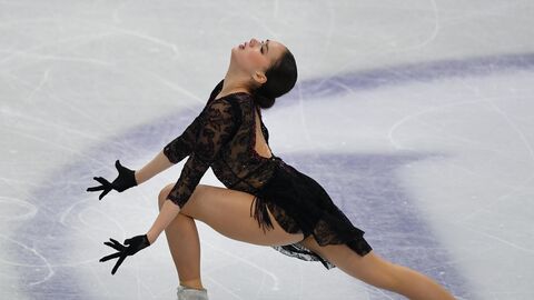 Фигуристка Алина Загитова Фигуристка Алина Загитова
