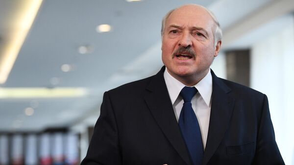 Президент Белоруссии Александр Лукашенко во время общения с журналистами в Сочи Президент Белоруссии Александр Лукашенко во время общения с журналистами в Сочи
